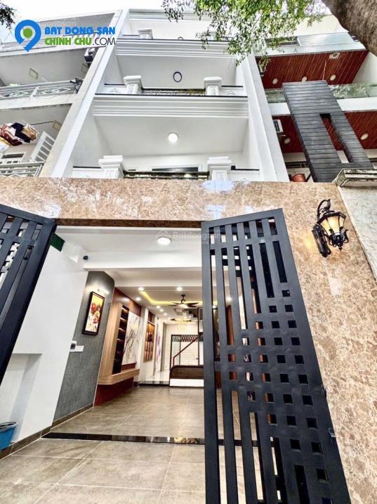 Bán gấp nhà hẻm xe tải - thông số 4.5x16.7m - 4 tầng - Đặng Thuỳ Trâm - nhà mới keng