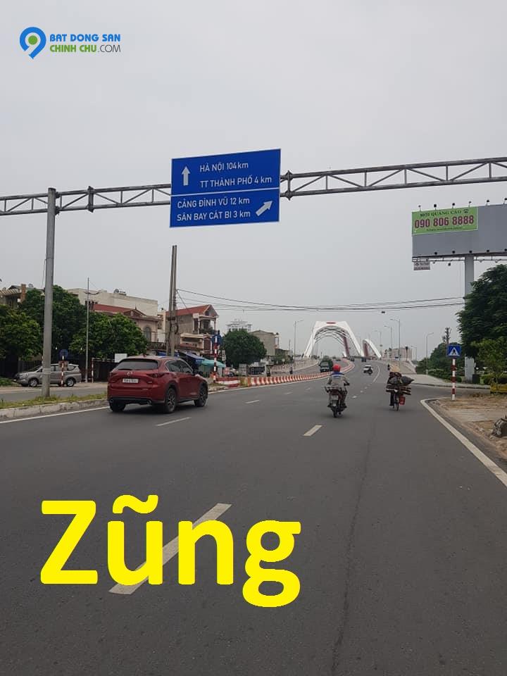 200m2 mặt đường Phạm Văn Đồng , Ngay chân cầu rào 1 , Dương Kinh