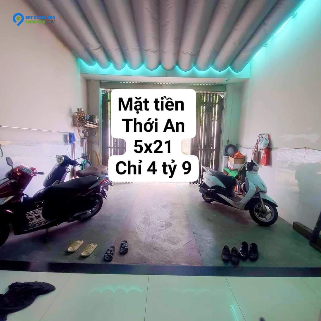 5x21 - Mặt tiền Thới An, Quận 12 - 2 Tầng - 3 Pn - Chỉ còn 4 tỷ 9