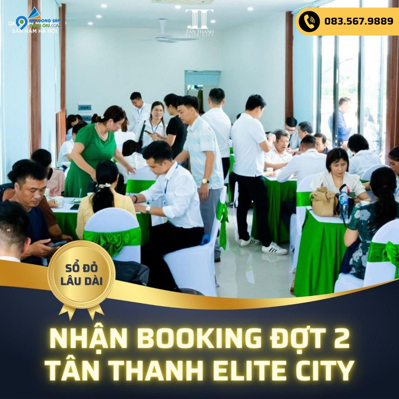 BÁN CĂN SHOPHOUSE TÂN THANH ELITE CITY THANH LIÊM HÀ NAM