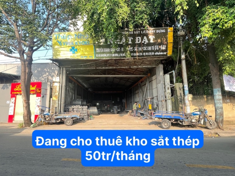 BÁN MẶT TIỀN KINH DOANH CỰC SUNG - PHƯỜNG LINH ĐÔNG TP THỦ ĐỨC