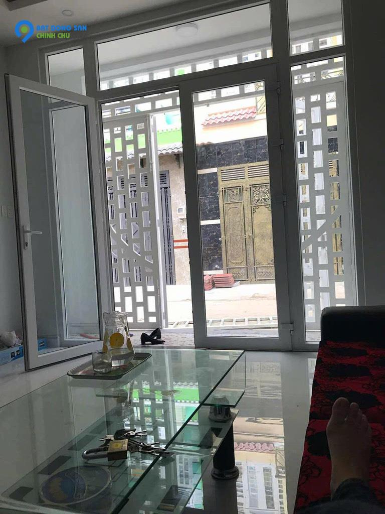 BÁN NHÀ 3 TẦNG - NGAY CHỢ HIỆP THÀNH, Q12