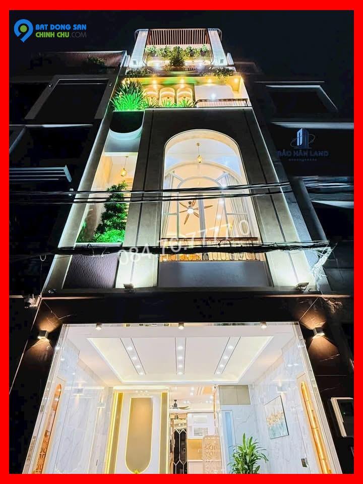 BÁN NHÀ 6 TẦNG, 54M2, 4.6x12m, NGÕ QUANG TRUNG, GÒ VẤP - GIÁ 11.8 TỶ - SỔ HỒNG CHÍNH CHỦ