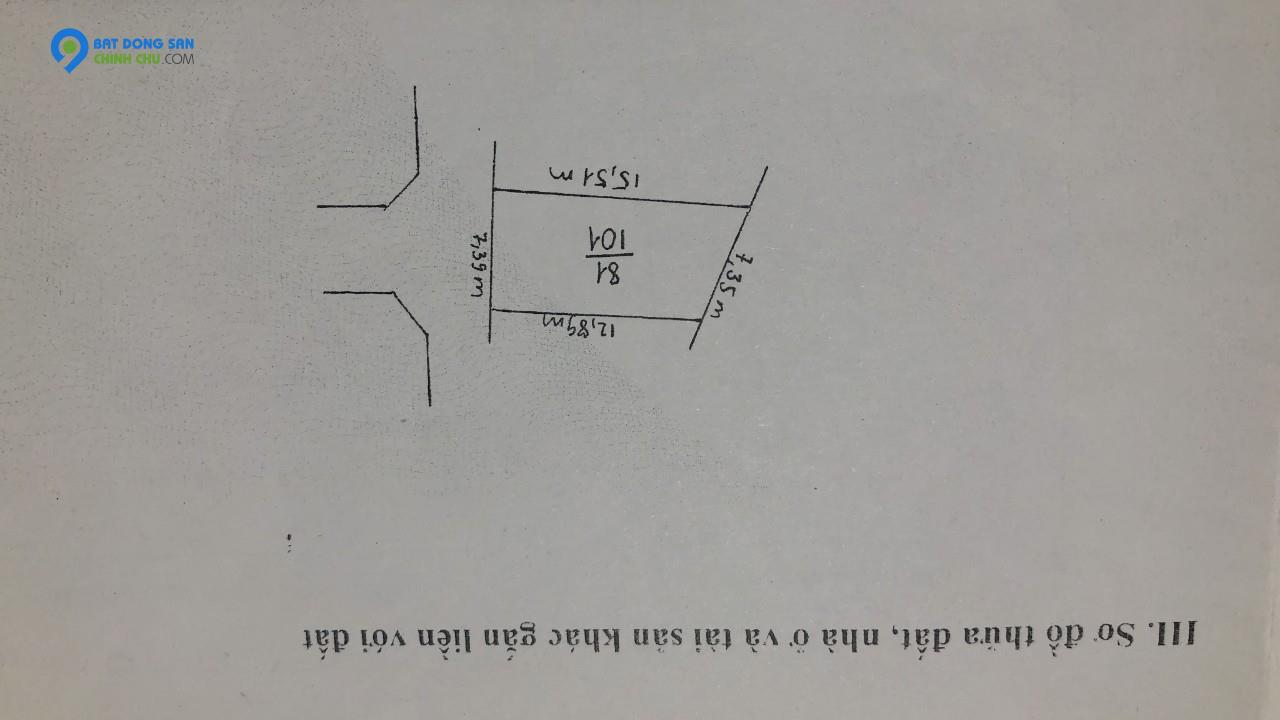 BAN NHÀ ĐẤT  XÓM TRONG UY NỖ