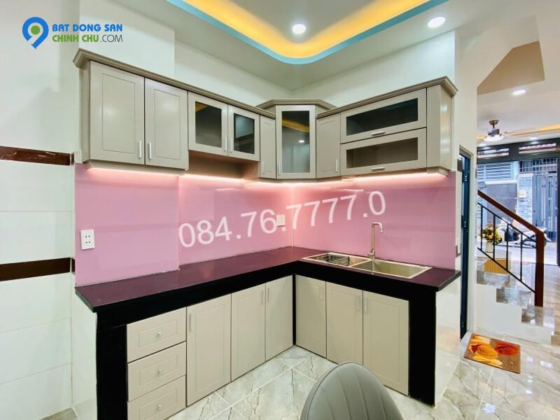 BÁN NHÀ HXH 4 TẦNG, 4PN, 4WC - QUANG TRUNG, GÒ VẤP - 5.7 TỶ - 33M2 - NHÀ MỚI ĐẸP - LIỀN KỀ TIỆN ÍCH