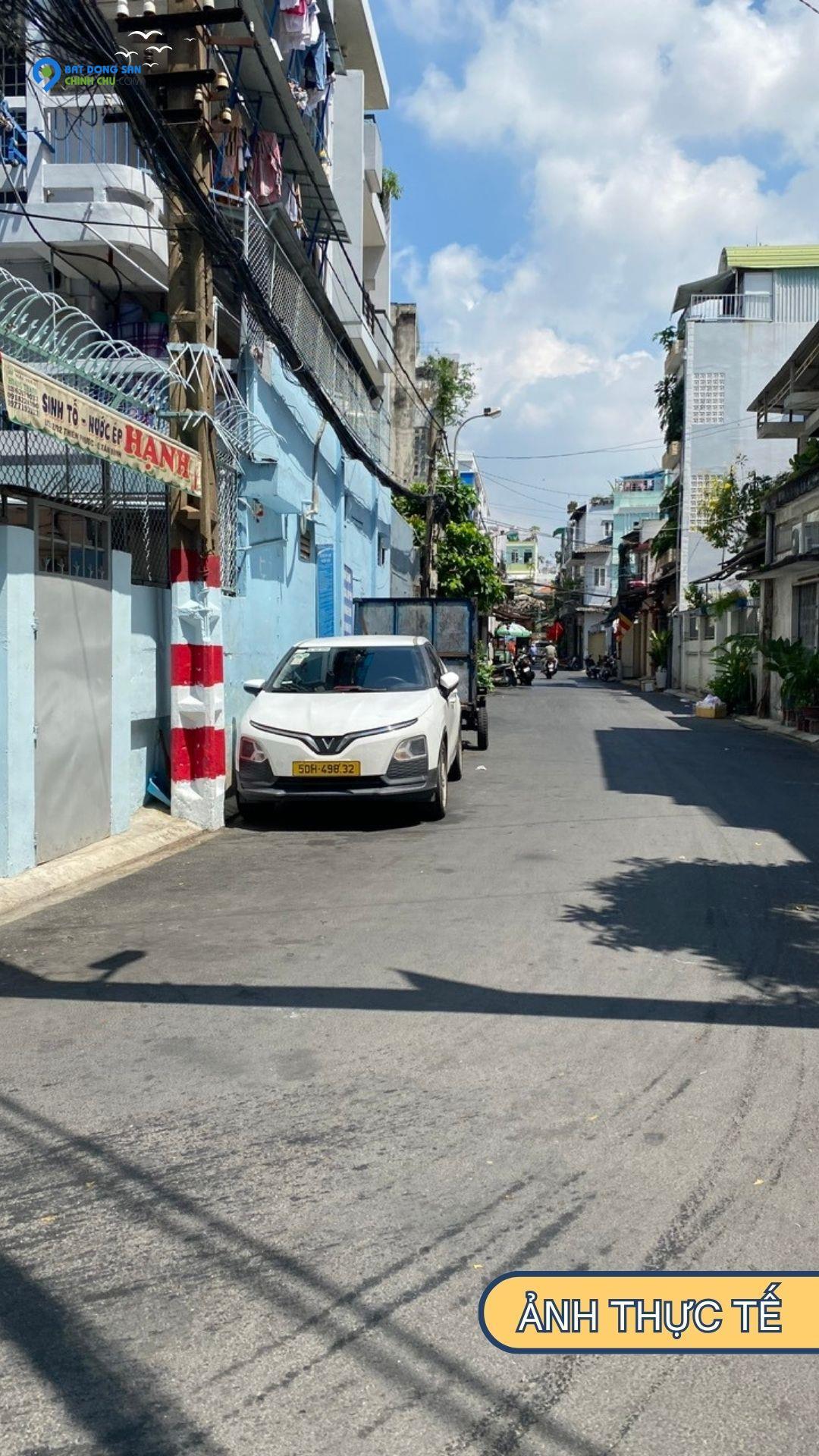 BÁN NHÀ LÝ THƯỜNG KIỆT, 3 TẦNG ĐÚC KIÊN CỐ, 4PN, NGAY CẠNH HXH TRÁNH NHAU