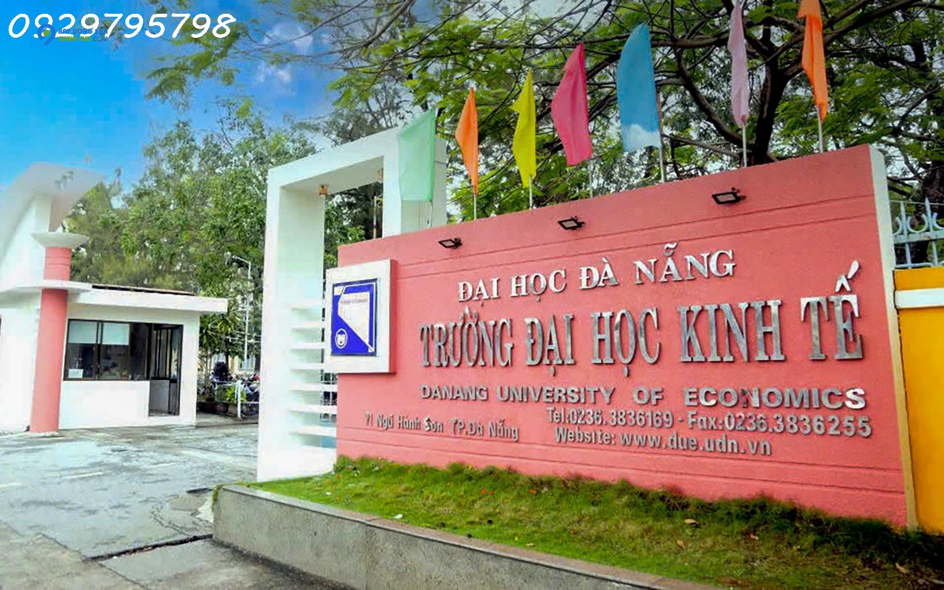 BÁN NHÀ MẶT TIỀN 2 TẦNG ĐƯỜNG HOÀI THANH CẠNH CHỢ BẮC MỸ AN, ĐẠI HỌC KINH TẾ ĐÀ NẴNG