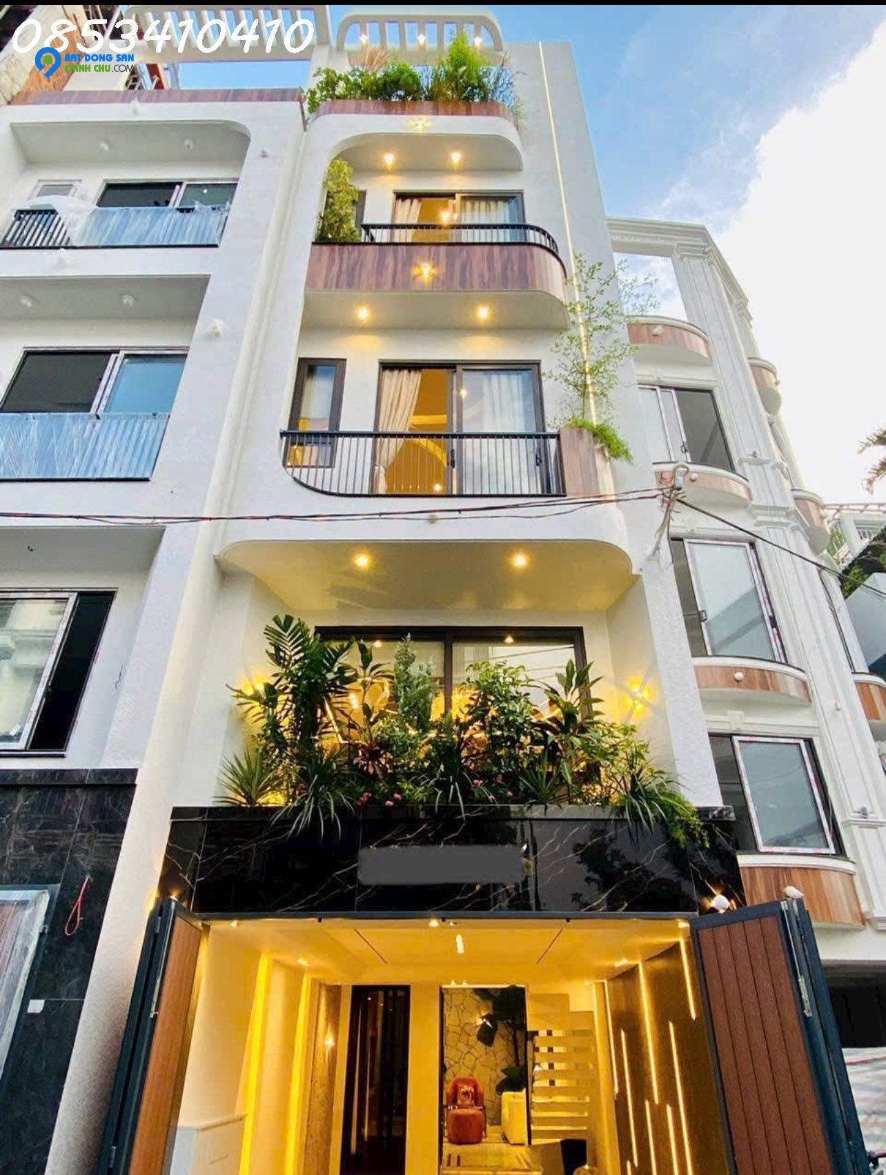 BÁN NHÀ PHẠM VĂN CHIÊU, P8, GÒ VẤP – 5 TẦNG, THANG MÁY, HẺM 8M – CHỈ 11.3 TỶ