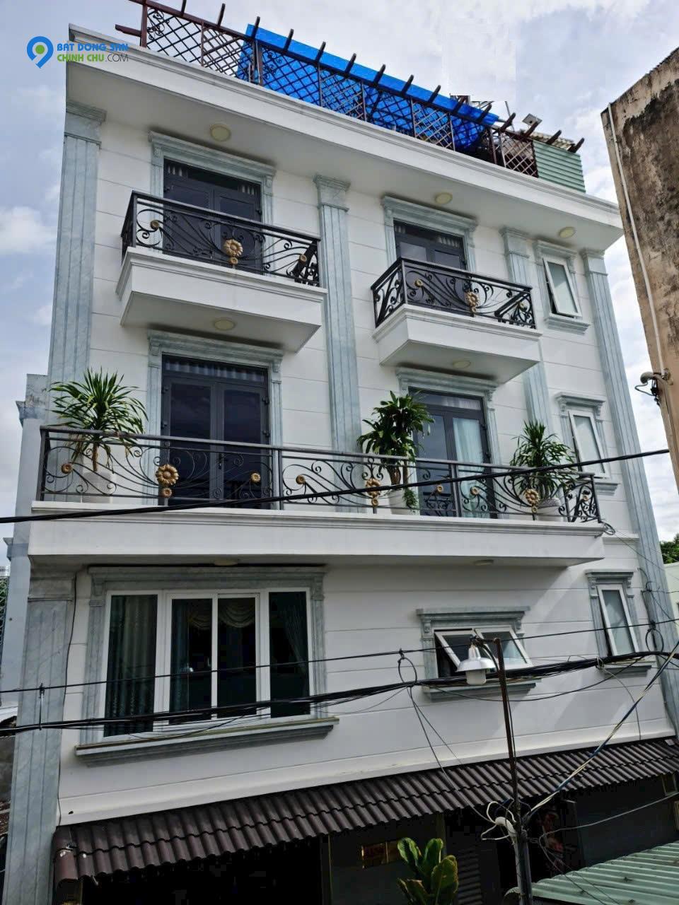BÁN NHÀ TÔ KÝ, Q12, 10x6 XÂY DỰNG 4 TẦNG, SỔ HỒNG RIÊNG