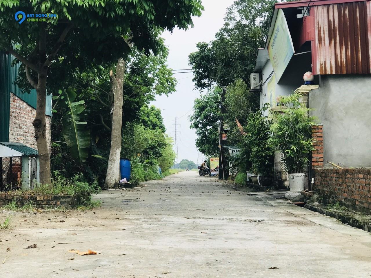 Bán 82,7m2 full thổ cư Đường Yên, Xuân Nộn, Đông Anh, Hà Nội. Đất bìa làng, ôtô tránh.
