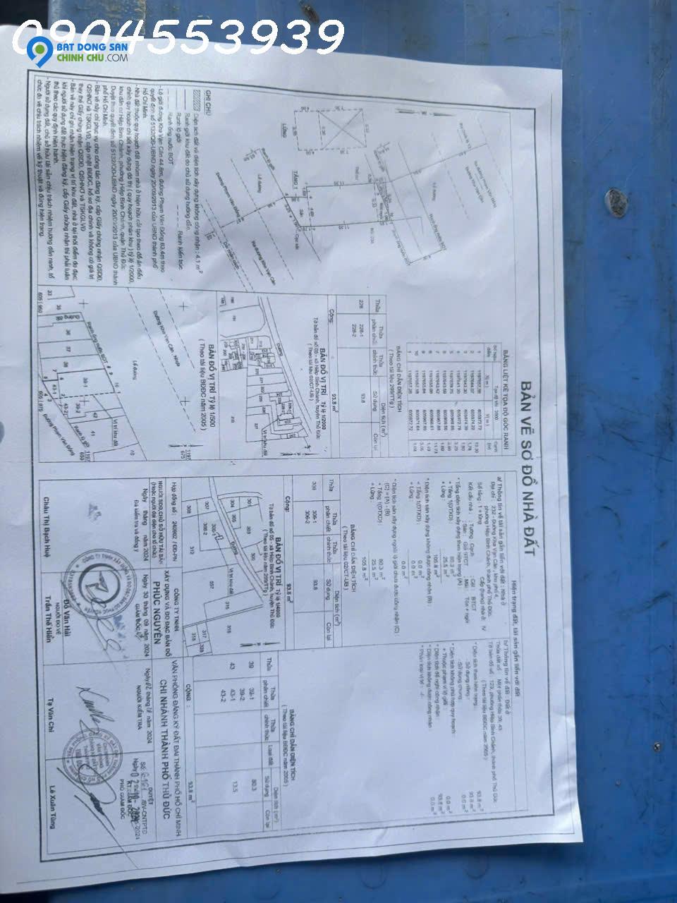 Bán Đất 2 MT Phạm Văn Đồng - Kha Vạn Cân - Hiệp Bình Chánh