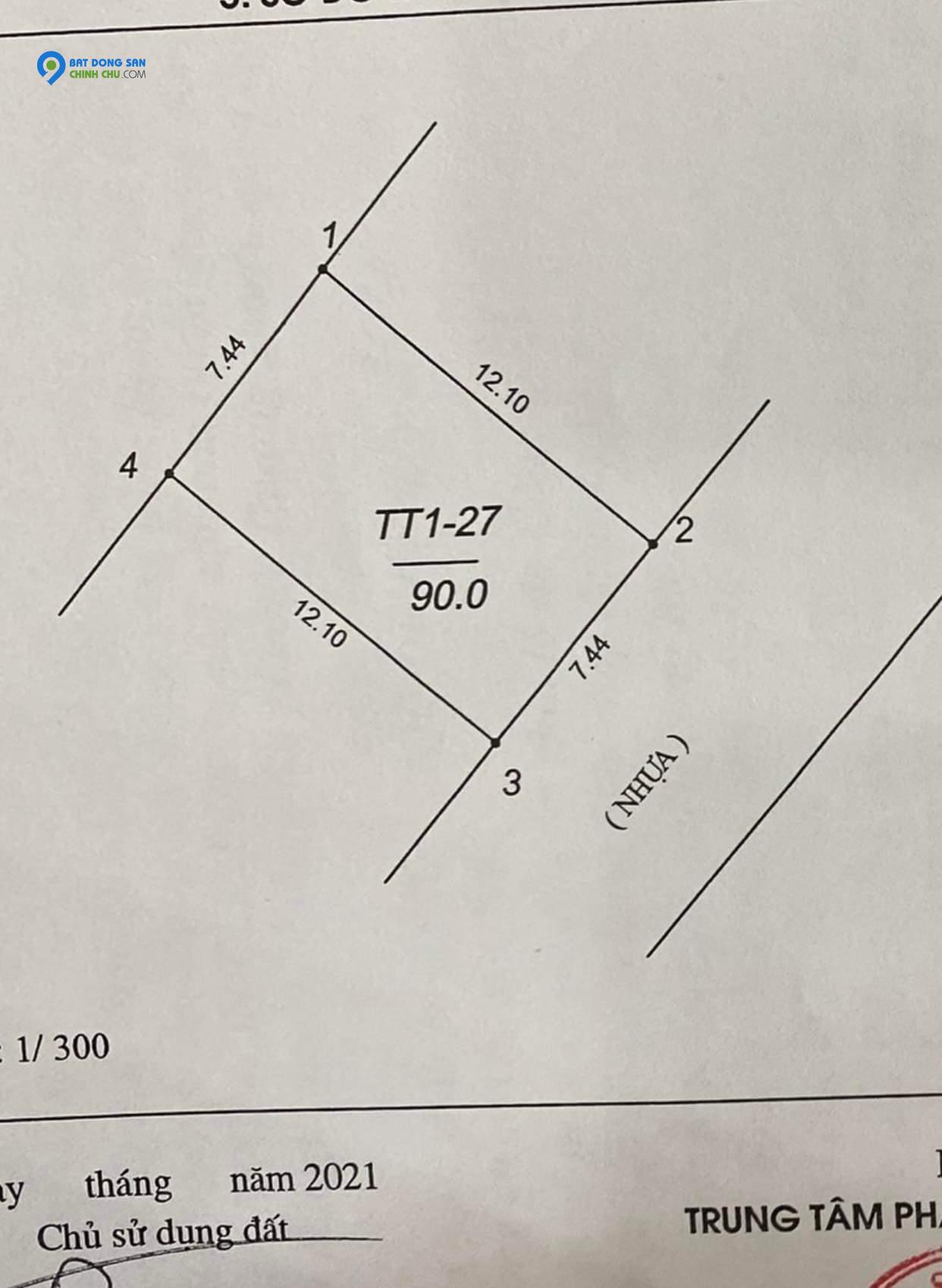 Bán Đất Đặng Vũ Hỷ, Thượng Thanh, Long Biên, 90m2, Giá Thương Lượng