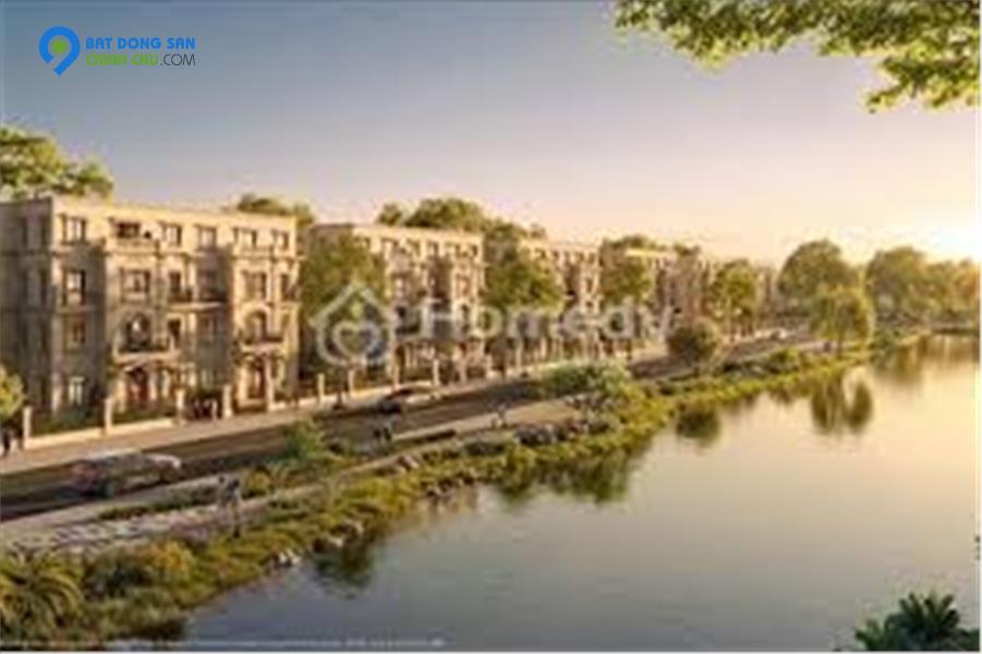 Bán Hừng Đông 50- Vinhomes Đan Phượng, hướng Đông nam, diện tích 120m, mặt tiền 8m, đường trước nhà 17m. Giá 23 tỷ