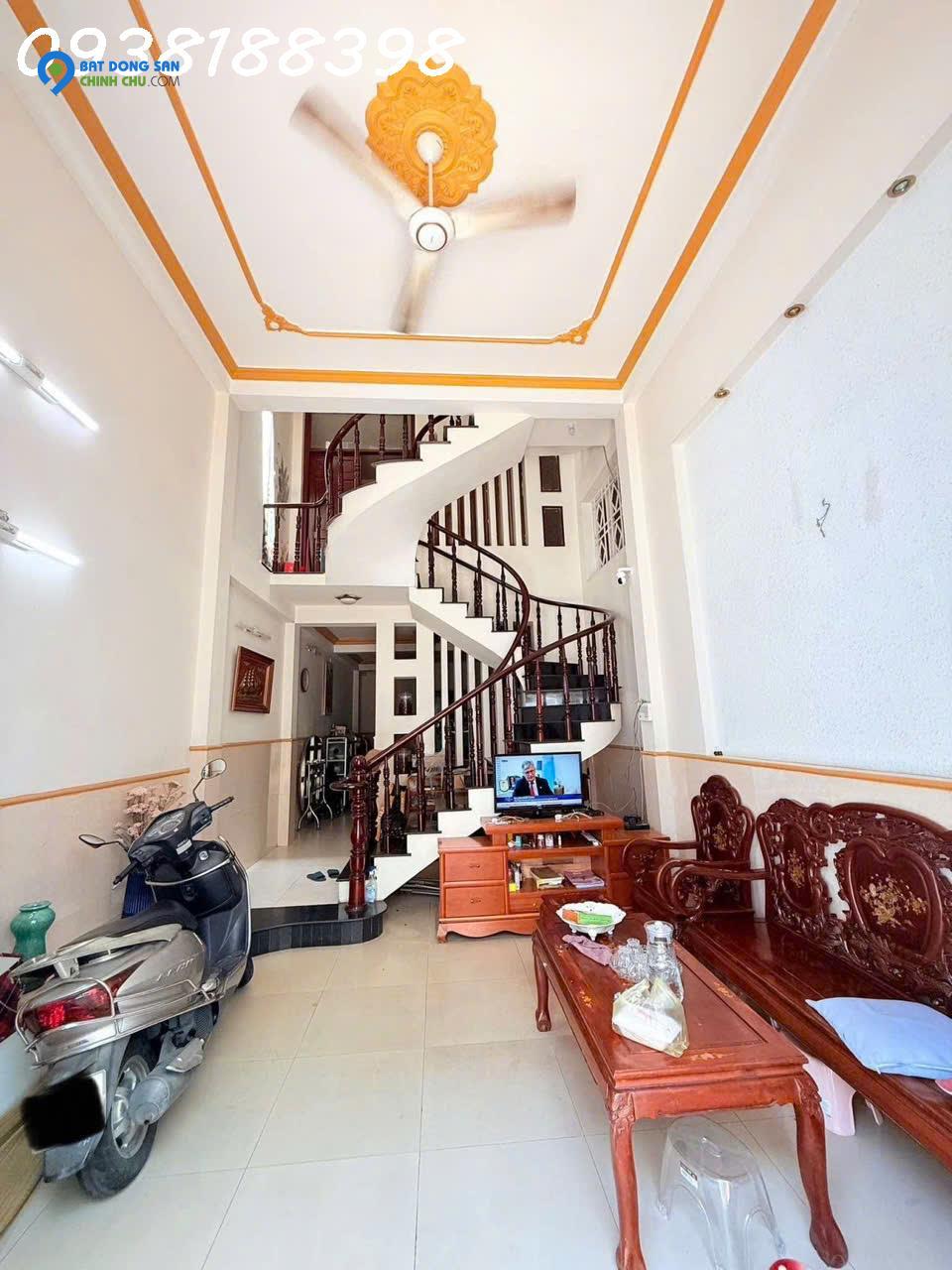 Bán Nhà 4 Tầng Gò Dầu, Quận Tân Phú, Diện tích 65m2, hẻm xe hoi, 6 tỷ