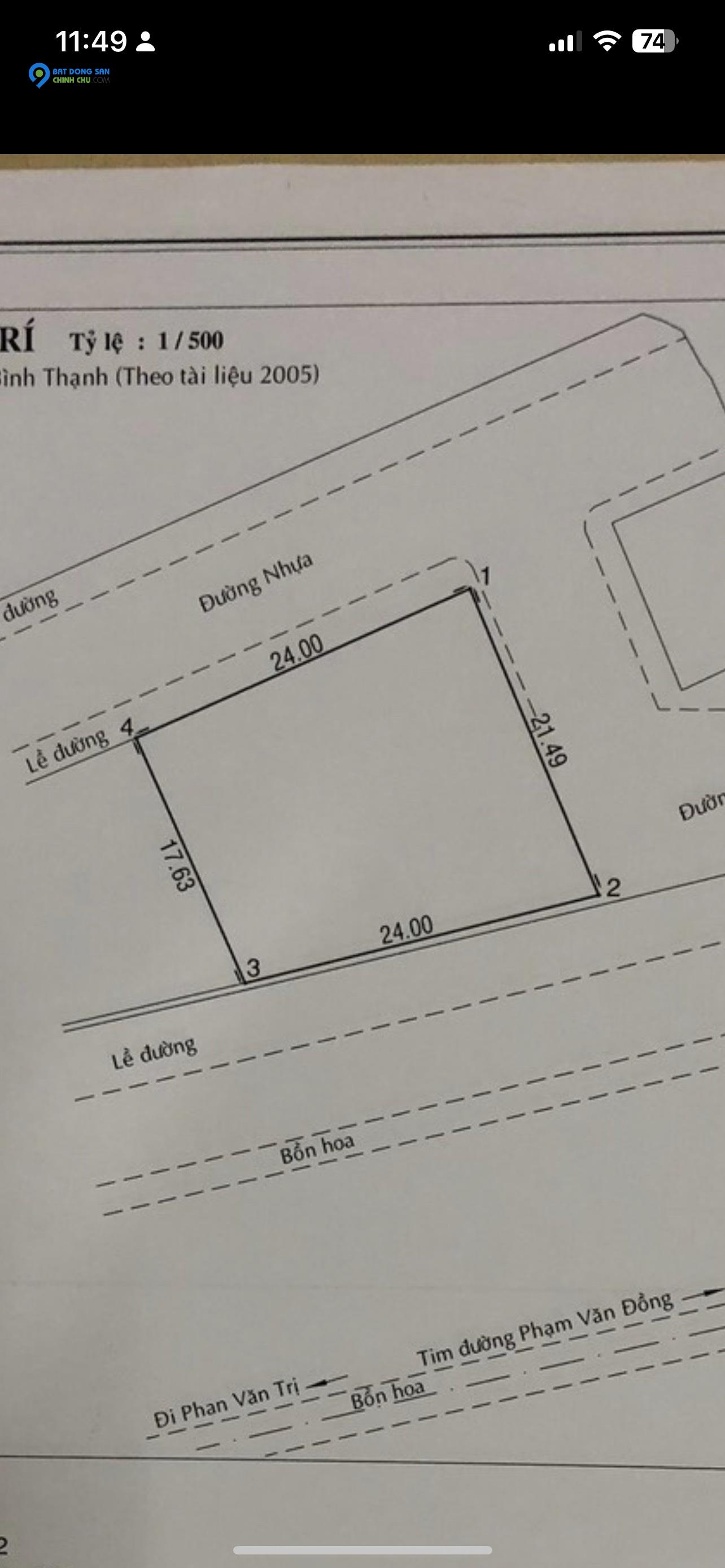 Bán Nhà Góc 3 Mặt Tiền Phạm Văn Đồng - P13, Q.Bình Thạnh