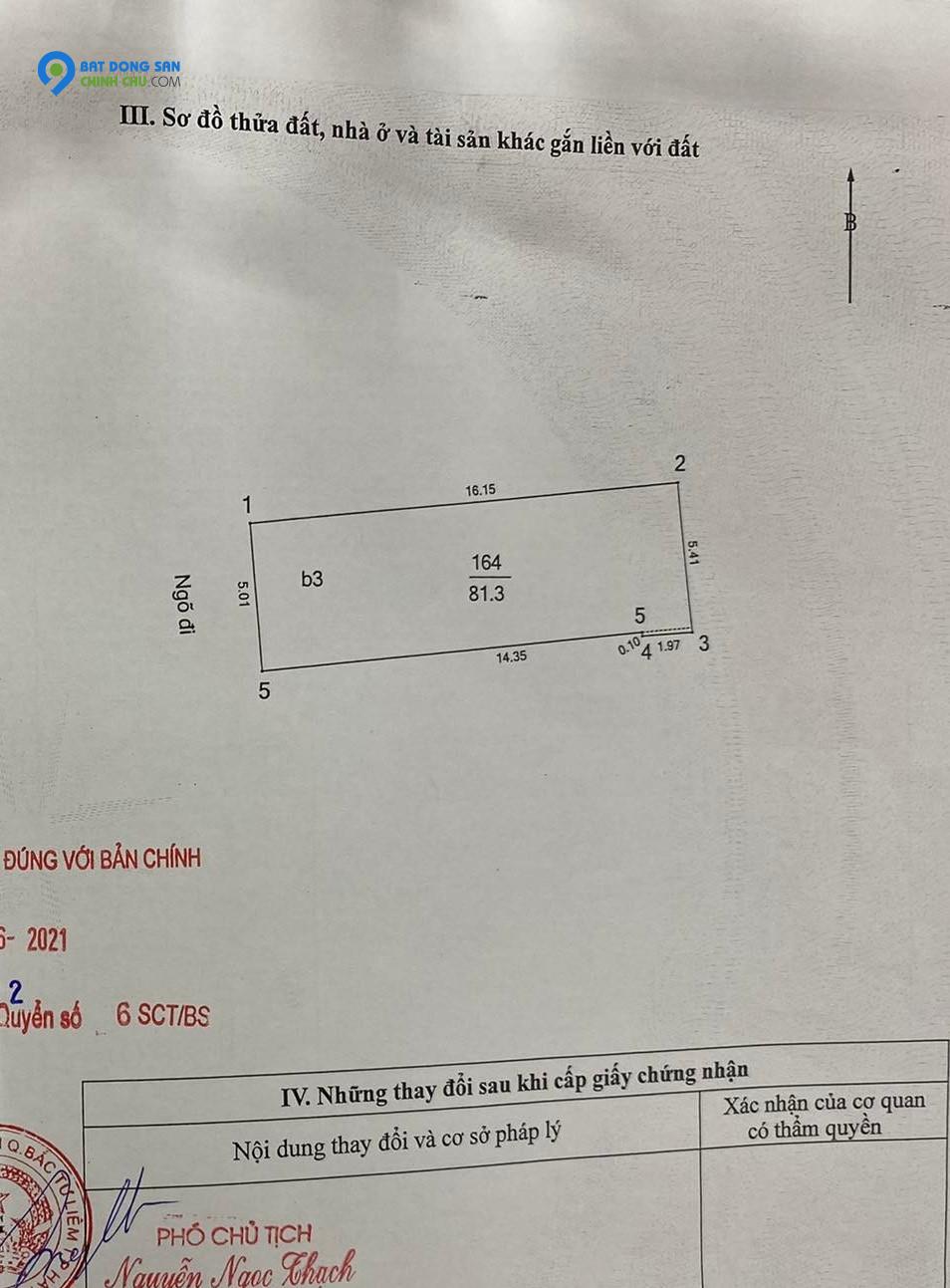 Bán Nhà Phân Lô Cầu Diễn, Nam Từ Liêm, 80m 6 Tầng Chỉ 16 tỷ, Ô Tô Tránh, Thang Máy. Kinh Doanh.