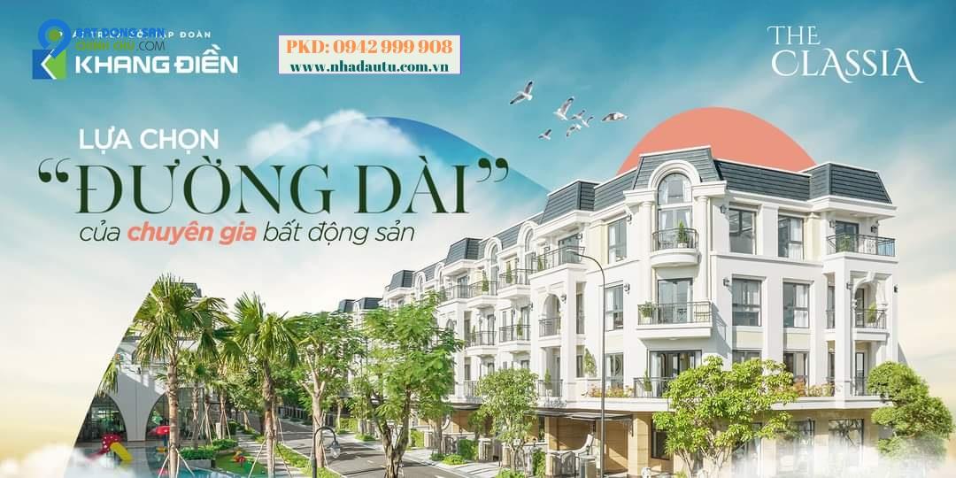 Bán căn Nhà phố C3 dự án Classia Khang Điền