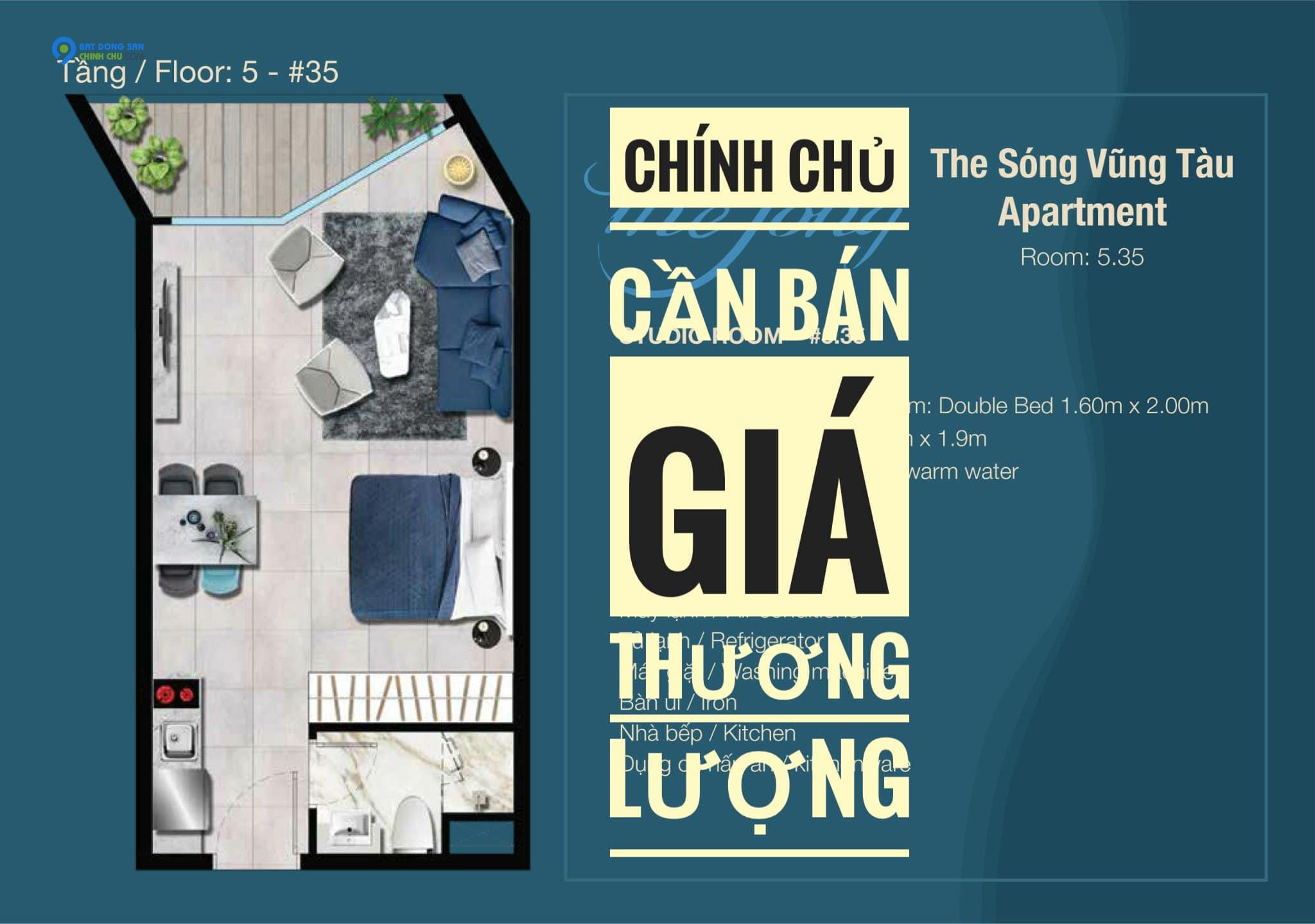 Bán căn hộ cao cấp The Sóng 5 sao Liên hệ : 0901325595