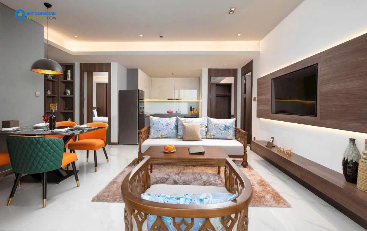 Bán căn hộ full nội thất trung tâm tp Đà Nẵng, view pháo hoa, vào ở ngay, cho thuê 40tr.tháng