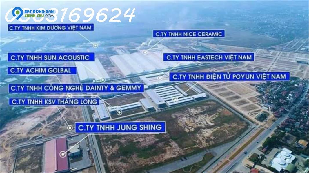 Bán đất khu đô thị Thành Đông Chí Linh, diện tích 70m2, giáp khhu công nghiệp, giáp chợ, gần QL 18 LH: 0913536999