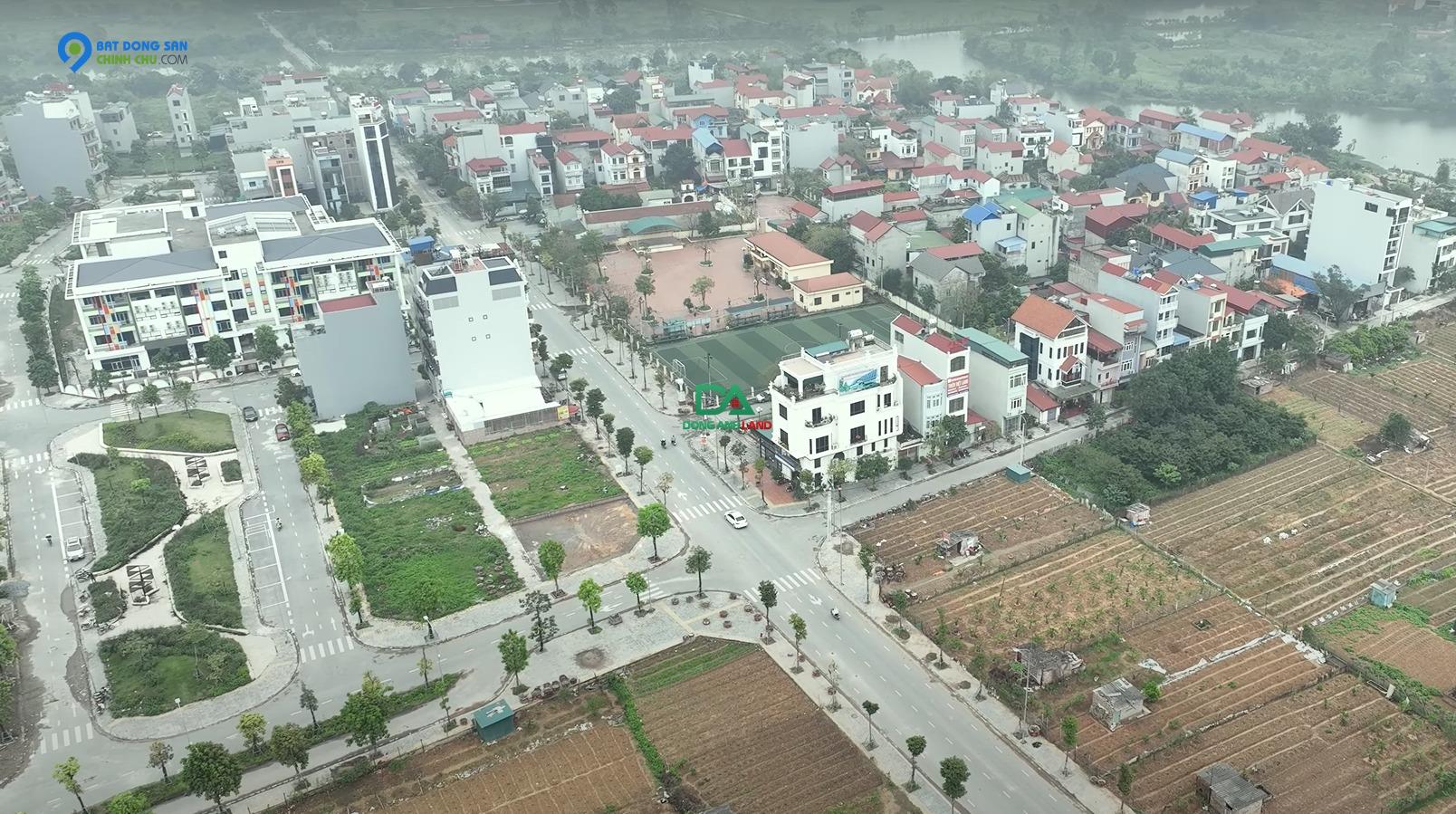 Bán đất kinh doanh lô góc 88.7m đấu giá Vườn Đào Uy Nỗ Đông Anh.