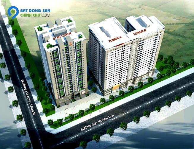 Bán gấp CC tầng 19, DT 90 m2 – 3PN Tòa A Star tower, 283 Khương Trung, Thanh Xuân, 5,85 tỷ.