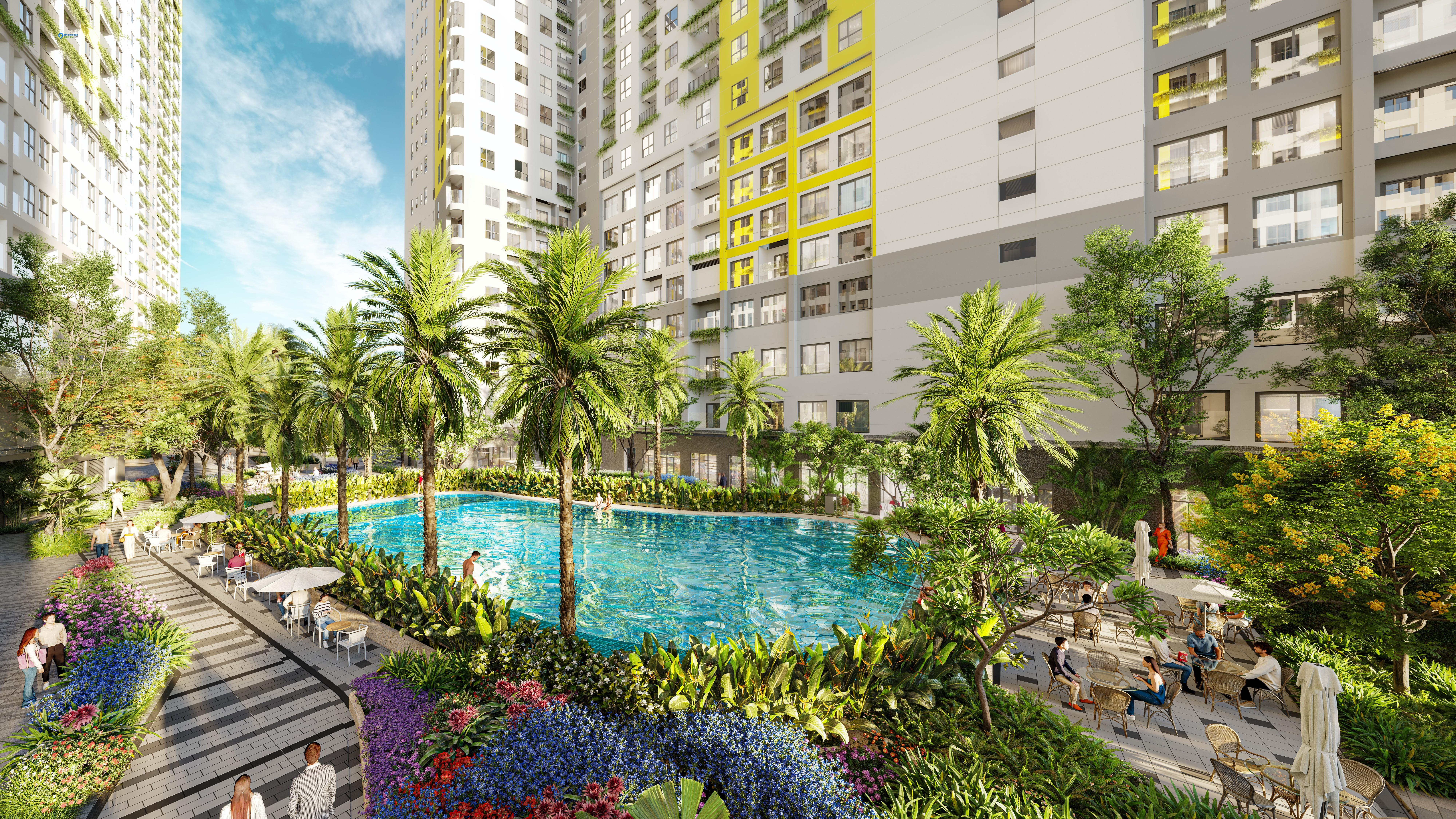 Bán gấp căn hộ 2PN Bcons City 2, Dĩ An. 55m2, sổ hồng, ĐN. giá rẻ! LH: 0977062782