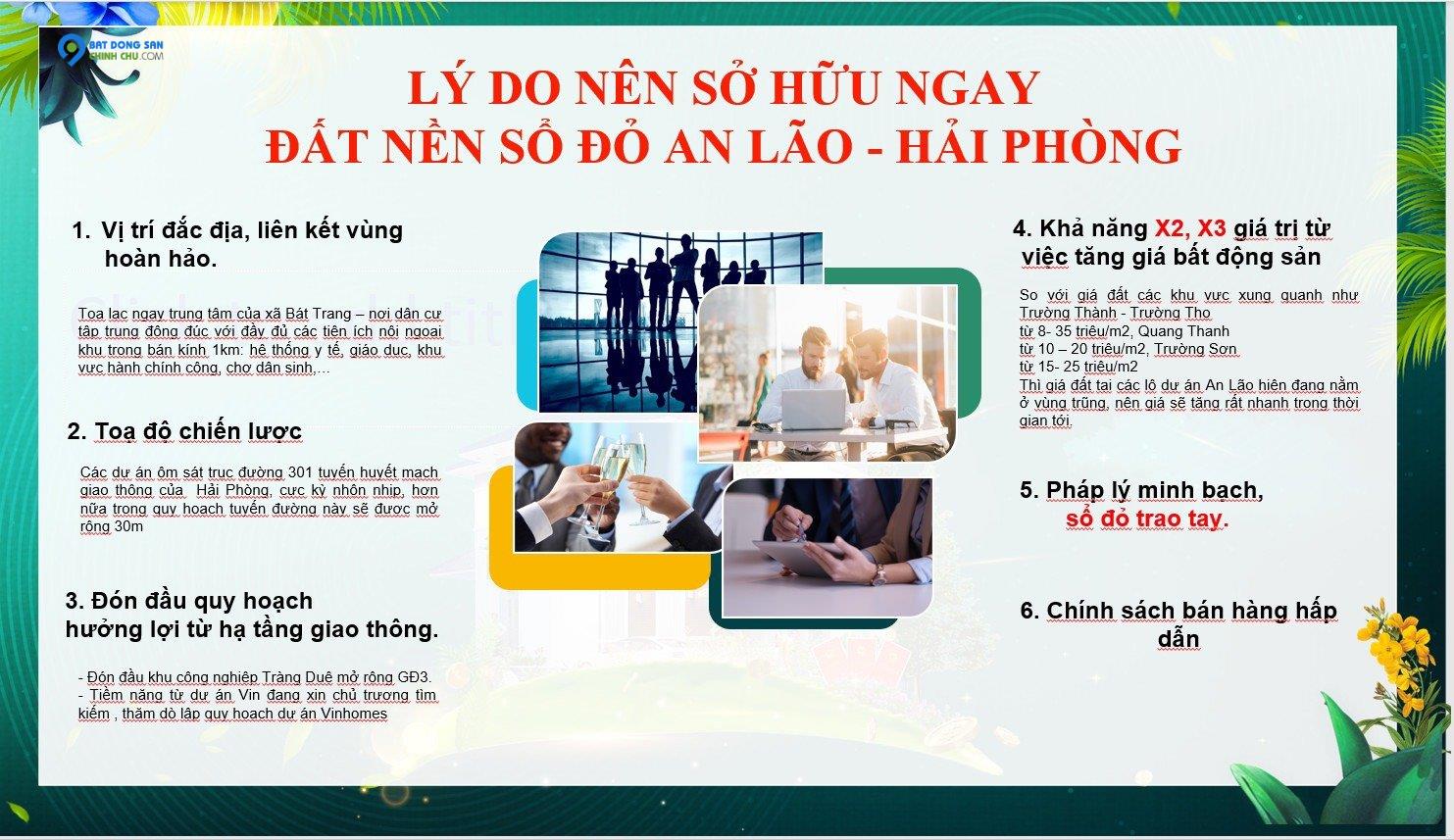 Bán lô đất nền Bát Trang An Lão giá tốt nhất thị trường