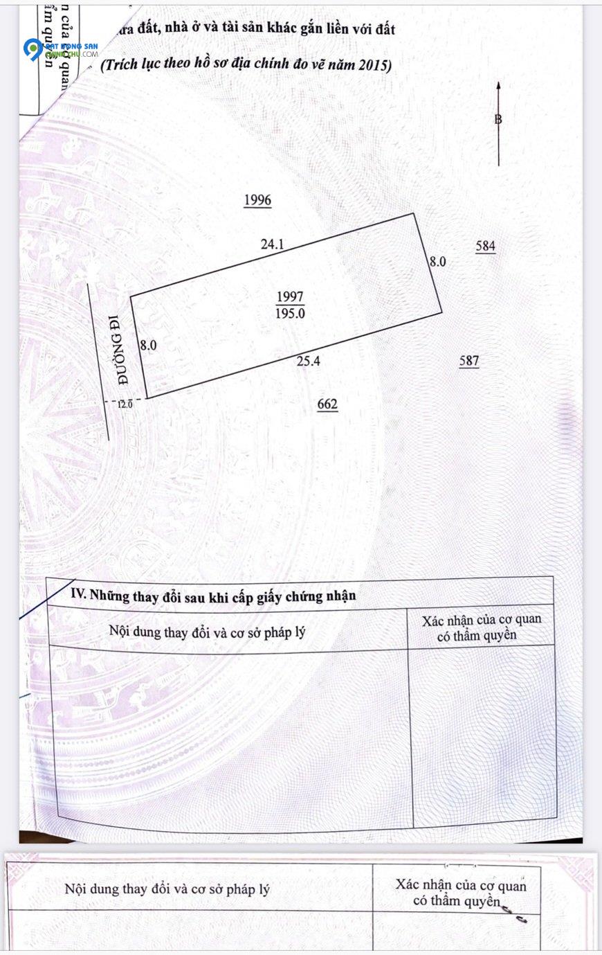 Bán lô đất tại TDP Kiều Đại, phường Quảng Châu, TP Sầm Sơn, Thanh Hoá