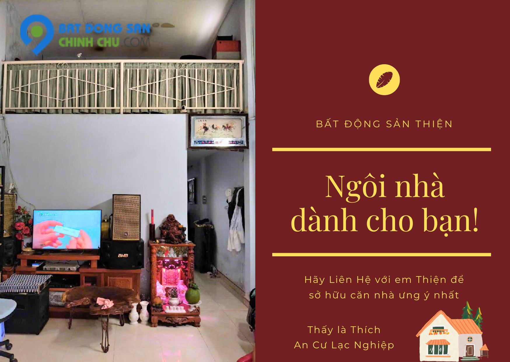 Bán nhà 60m², 4PN, 2WC, Nguyễn Ảnh Thủ, Q.12 - 3.3 tỷ