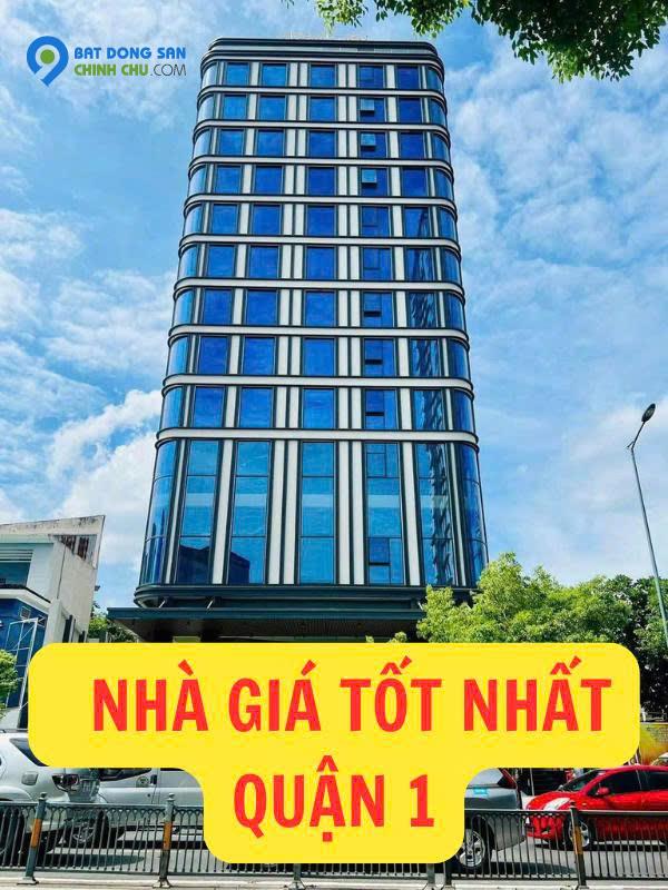 Bán nhà MT Trần Hưng Đạo Q1 - DT 12x40(480m2) - Vị trí Thương Hiệu Đỉnh Cao - HĐT 600tr/th