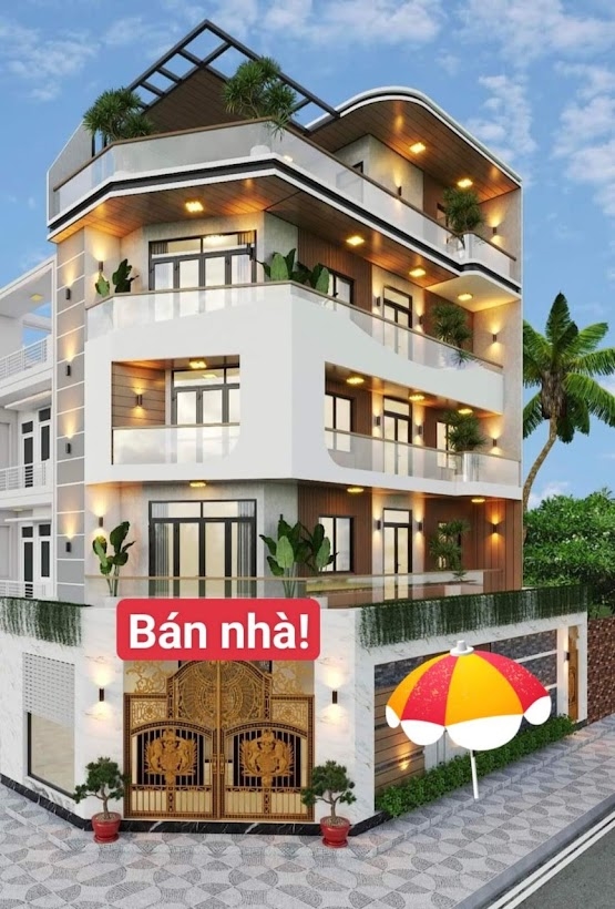 Bán nhà Quận 7, lô góc, ô tô, 125m, dòng tiền kinh doanh 1 tỷ/1 năm, giá 13.5 tỷ.