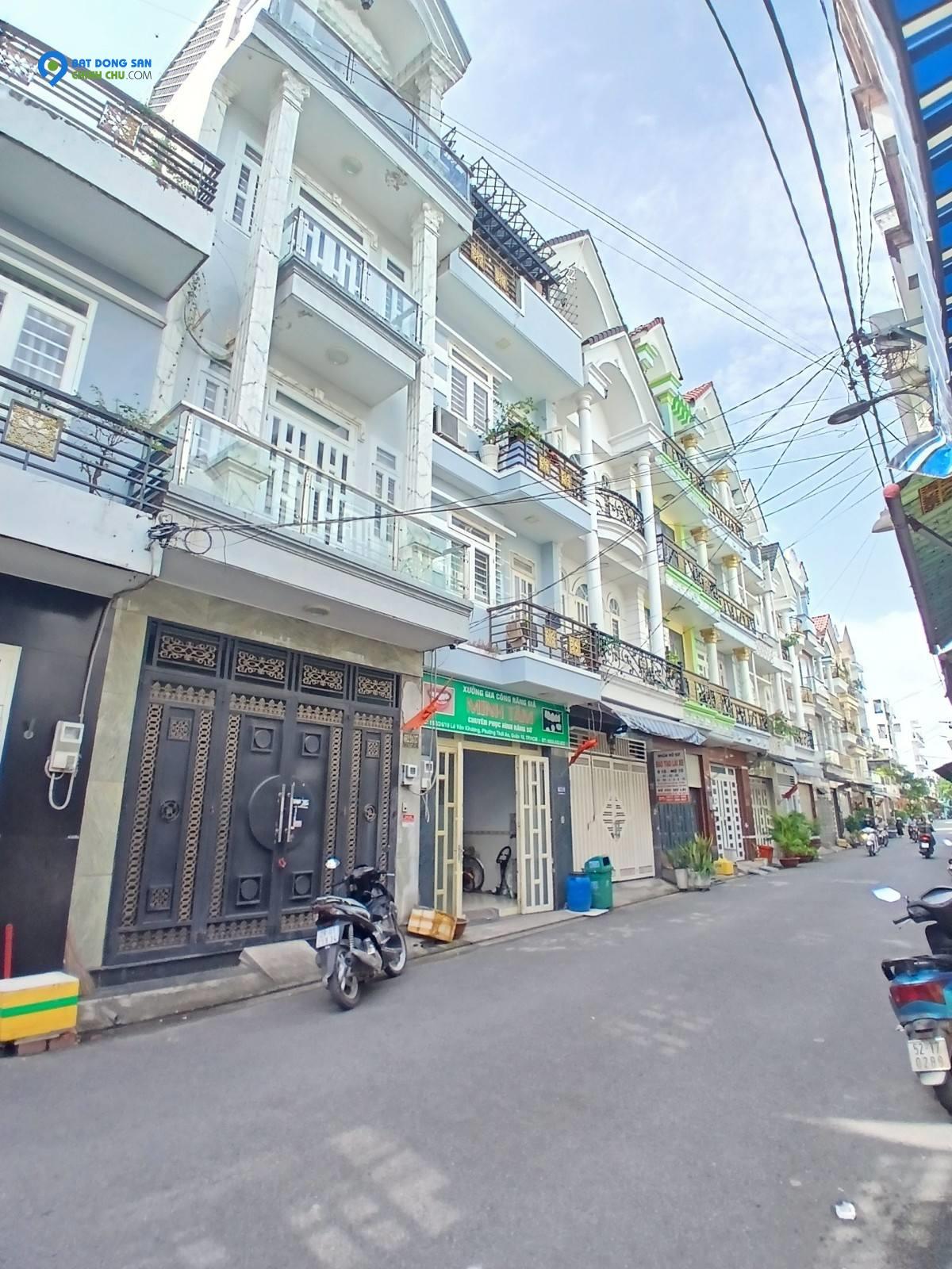 Bán nhà hẻm Lê Văn Khương, Q.12, Thới An. DT 50m2, 4 tầng, 4PN, SH. Giá 5.7 tỷ. LH: 0919159168
