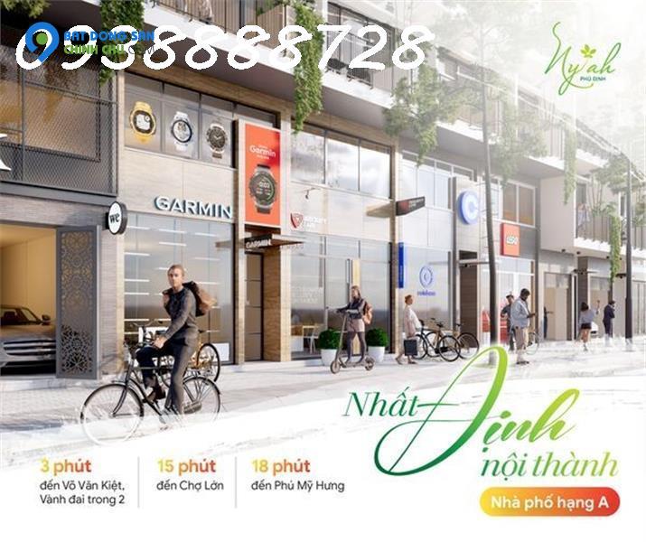 Bán nhà phố 6 tầng thang máy khu Compound Ny'ah Phú Định, Quận 8