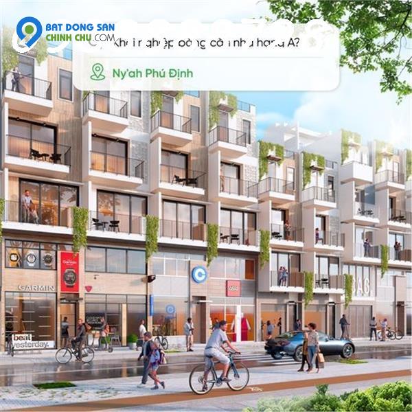 Bán nhà phố 6 tầng thang máy khu Compound Ny'ah Phú Định, Quận 8