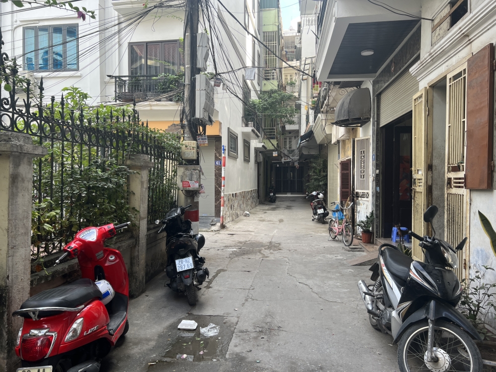 Bán nhà phố Minh Khai, NGÕ NÔNG - GẦN PHỐ -  43M2_5 TẦNG_4,58 TỶ