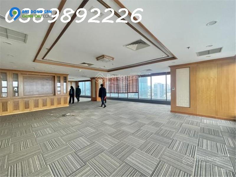 Bán sàn văn phòng hạng A tòa 789 Bộ Quốc Phòng 147 Hoàng Quốc Việt DT sàn 1300m2 giá 55 tỷ