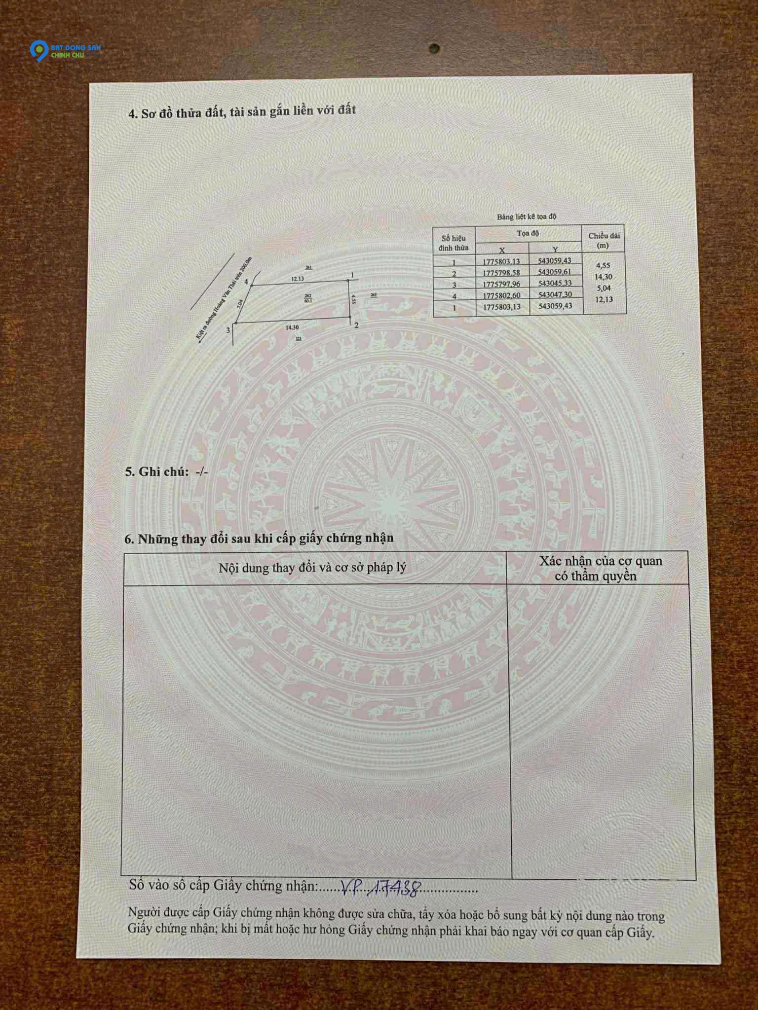 CẦN BÁN ĐẤT KIỆT Ô TÔ THÔNG HOÀNG THÁI -LIÊN CHIỂU