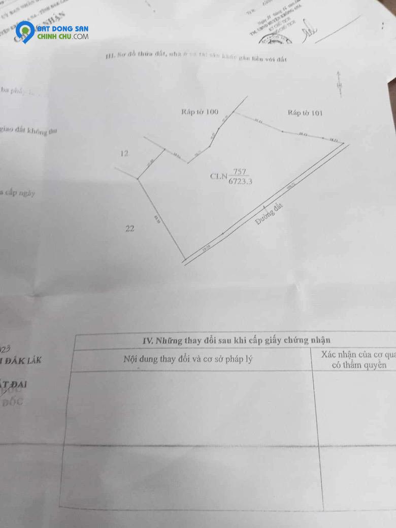 CẦN BÁN LÔ ĐẤT BẰNG PHẲNG DT 6 SÀO 7 CÁCH ĐƯỜNG BÊ TÔNG 500M ĐIỆN NƯỚC ĐẦY ĐỦ,LH 0329823795