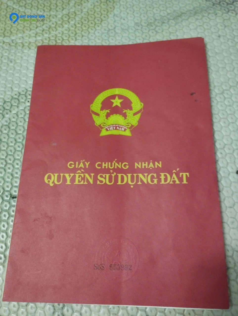 CC Bán nhà trên 108m2 đất kẹt Hoài Đức, giữa 2 KĐT Tân Tây Đô , Nam 32, giá 22tr 1m2