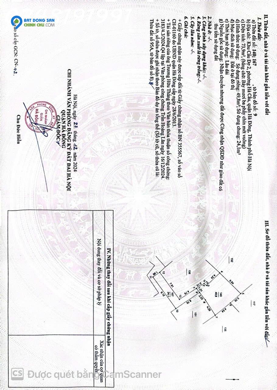 CHÍNH CHỦ BÁN TÒA NHÀ VĂN PHÒNG 9 TẦNG SỐ 93  PHỐ TÔ VĨNH DIỆN THANH XUÂN HÀ NỘI