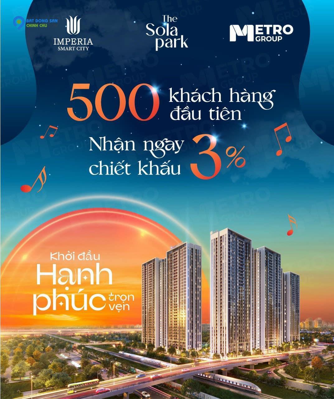 CHÍNH THỨC NHẬN BOOKING - IMPERIA SOLA PARK. Nằm trong đại đô thị Vinhomes_Smart_City. LH: 09.4546.2828