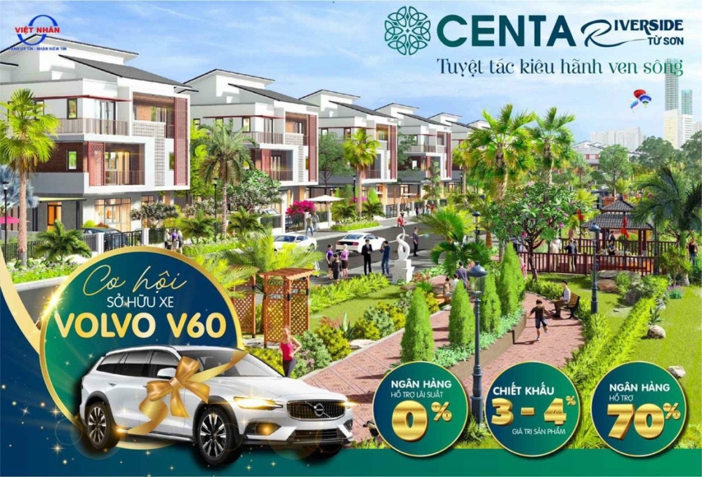 CHÍNH THỨC NHẬN GIỮ CHỖ CENTA RIVERSIDE TỪ SƠN 0977771299