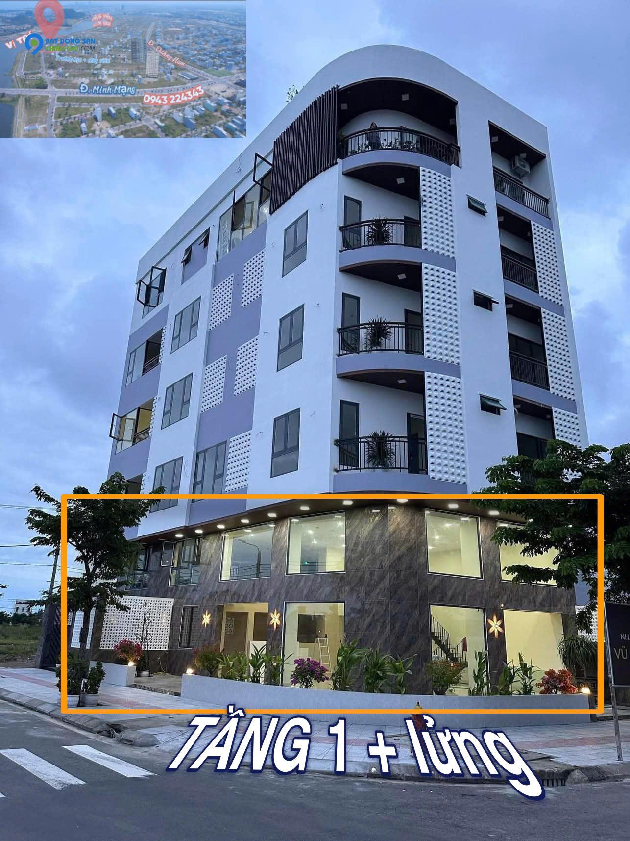 CHO THUÊ MẶT BẰNG TẦNG 1 + LỬNG – VỊ TRÍ ĐẸP ĐƯỜNG MINH MẠNG, NGŨ HÀNH SƠN