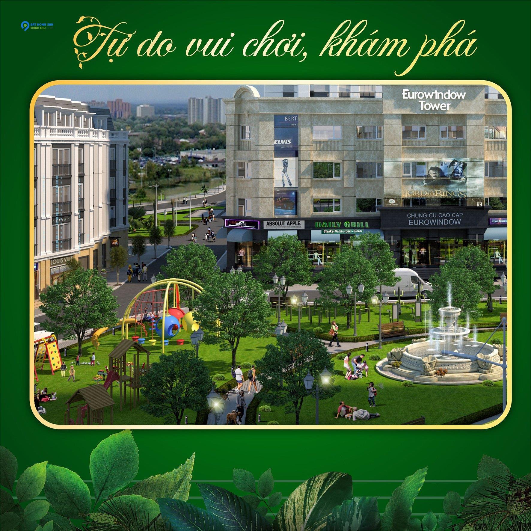 CHUNG CƯ EUROWINDOW TOWER ĐẸP NHẤT THANH HÓA - CĐT: 0919 959 268