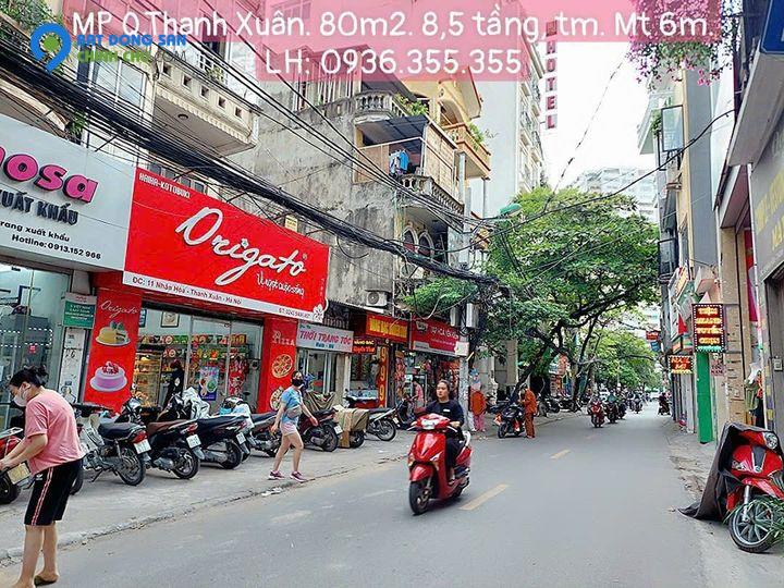 Cần Bán Nhà Mặt Phố Q.Thanh Xuân, 80m2, 9 Tầng, Mặt Tiền 6m, Giá Rất Rẻ, LH 0936.355.355