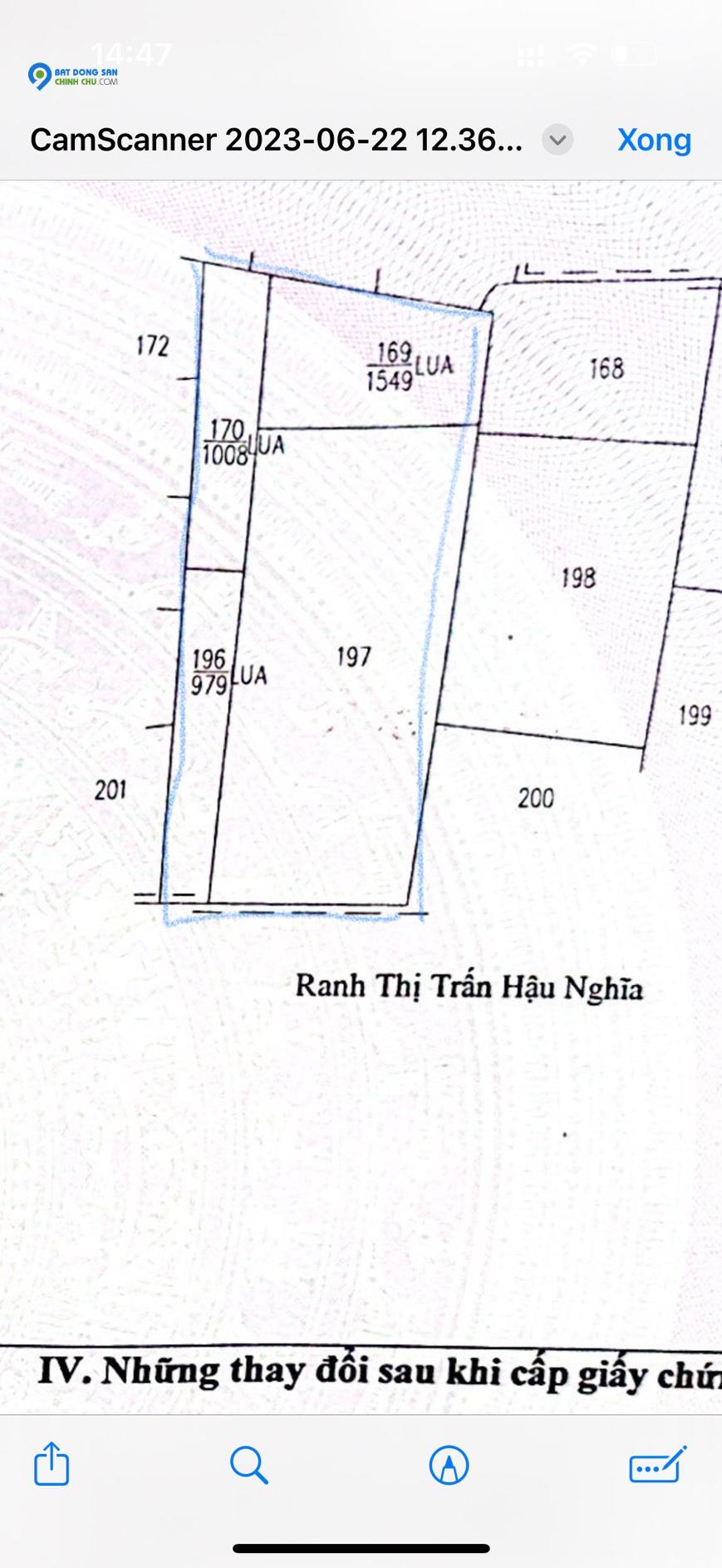 Cần bán 8500m2 đất lúa gồm 4 thửa vị trí ấp Gò Sao, xã Tân Phú, huyện Đức Hoà, tỉnh Long An