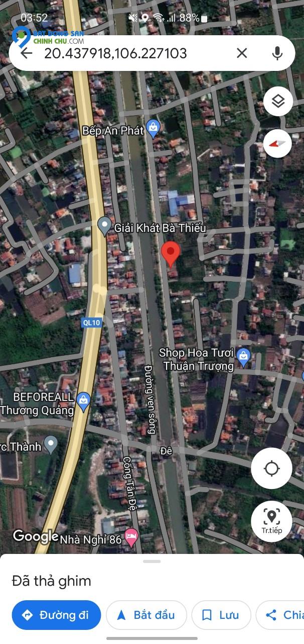 Cần bán lô đất mặt đường 10B đường 15m Khu Tái Định Cư- Tân Lập – Vũ Thư- Thái Bình.