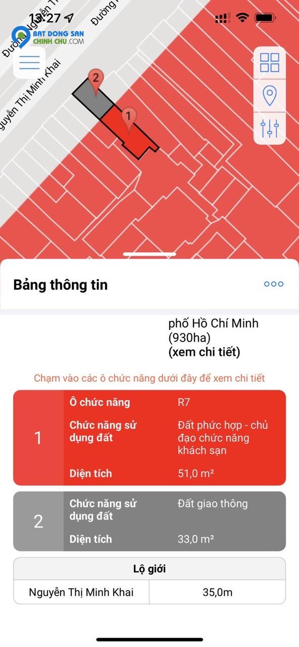 Cần bán nhà mặt tiền đường Nguyễn Thị Minh Khai .phường Bến Thành, trung tâm Quận 1