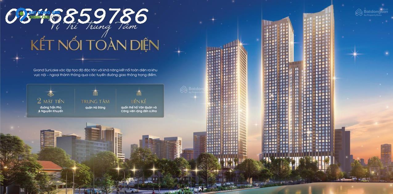 Căn góc ngoại giao vip 112m2 giá rẻ, vào HĐMB trực tiếp cđt dự án Grand Sunlake - Văn Quán